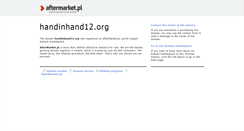 Desktop Screenshot of handinhand12.org